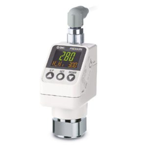 PRESOSTATO DIGITAL CON DISPLAY ROTATIVO PARA LIQUIDOS Ó GASES, Rc1/4", IO-LINK NPN-PNP, CONECTOR M12 CODO, DE 0 ~ 50 BAR